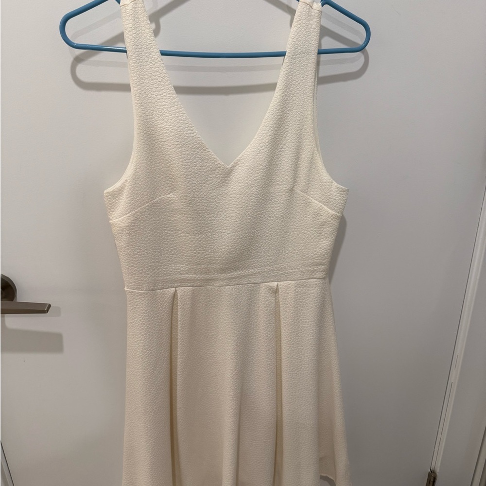 Everly Ivory Textured Dress